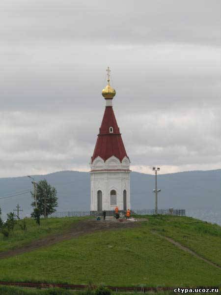 Часовня Красноярск красная